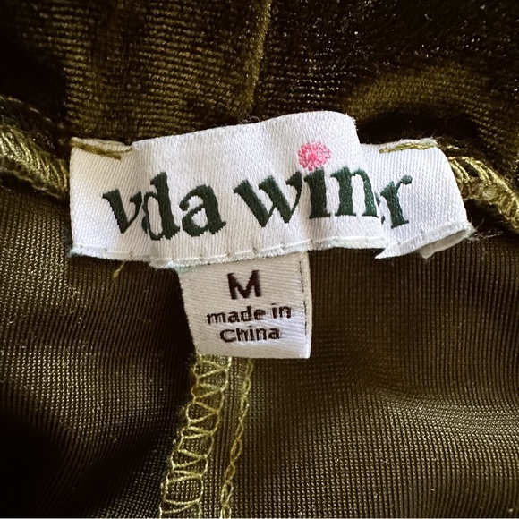 Vada Winter•Katelyn Jogger Pant in Moody Olive Velvet - Picture 8 of 11